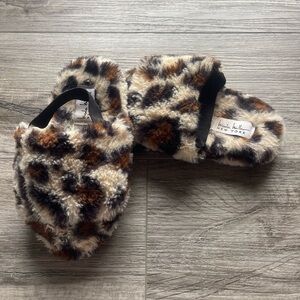 Nicole Miller Kids Slippers - Brown and Black